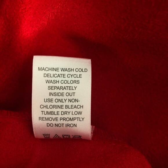 Woman Within Button Front Shirt Womens 1X Relaxed Holiday Christmas Party Event - Picture 10 of 10